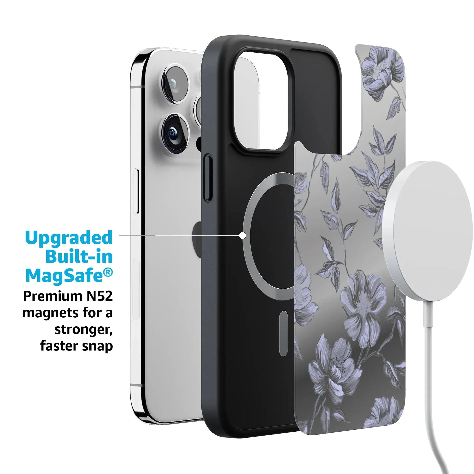Ink & Iris | Vintage Floral Case iPhone Case get.casely