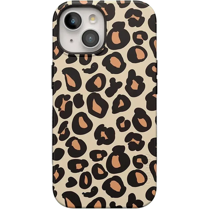 Into the Wild | Leopard Print Case iPhone Case get.casely Bold Flex + MagSafe® iPhone 15 Plus