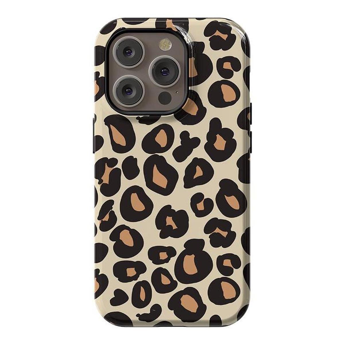 Into the Wild | Leopard Print Case iPhone Case get.casely Essential + MagSafe® iPhone 15 Pro
