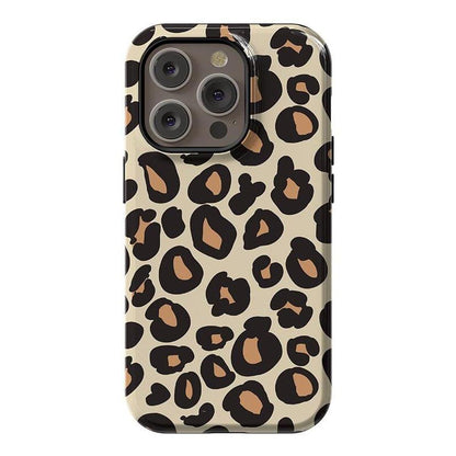 Into the Wild | Leopard Print Case iPhone Case get.casely Essential + MagSafe® iPhone 15 Pro