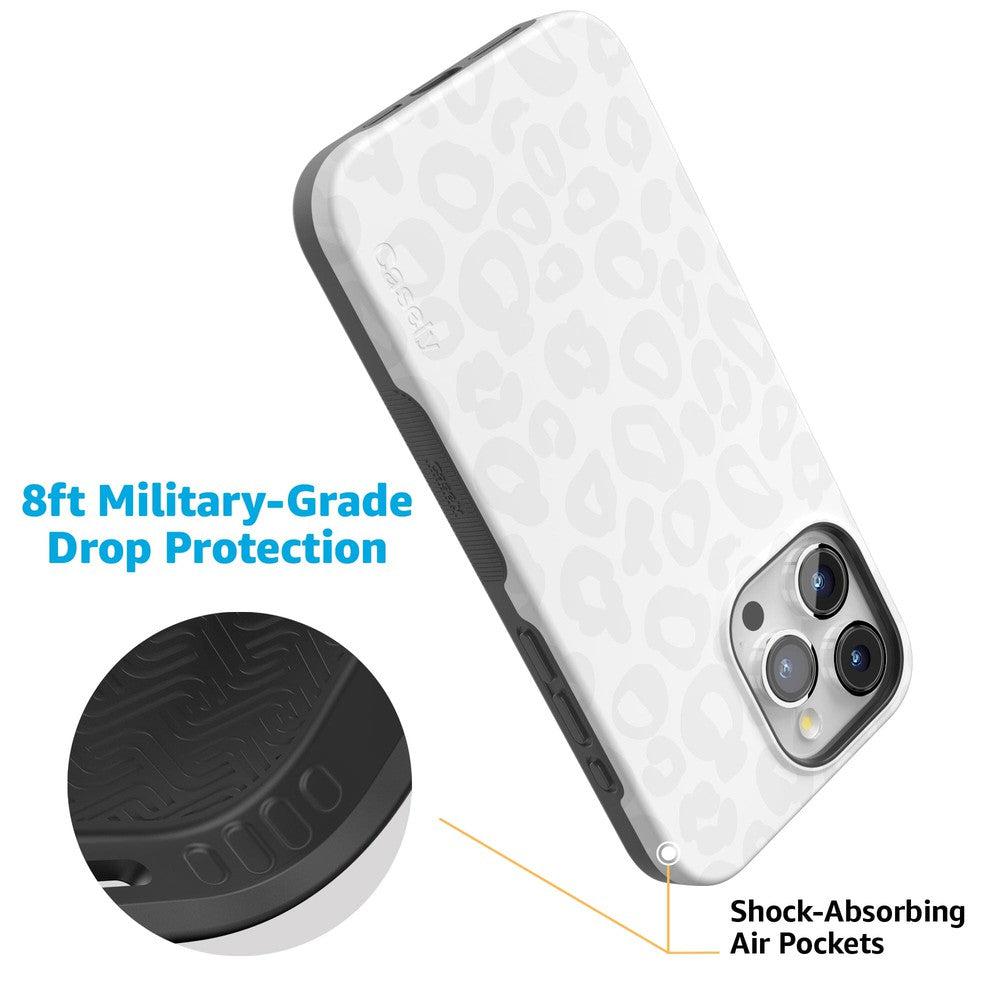 Into the Wild | White Snow Leopard Case iPhone Case get.casely