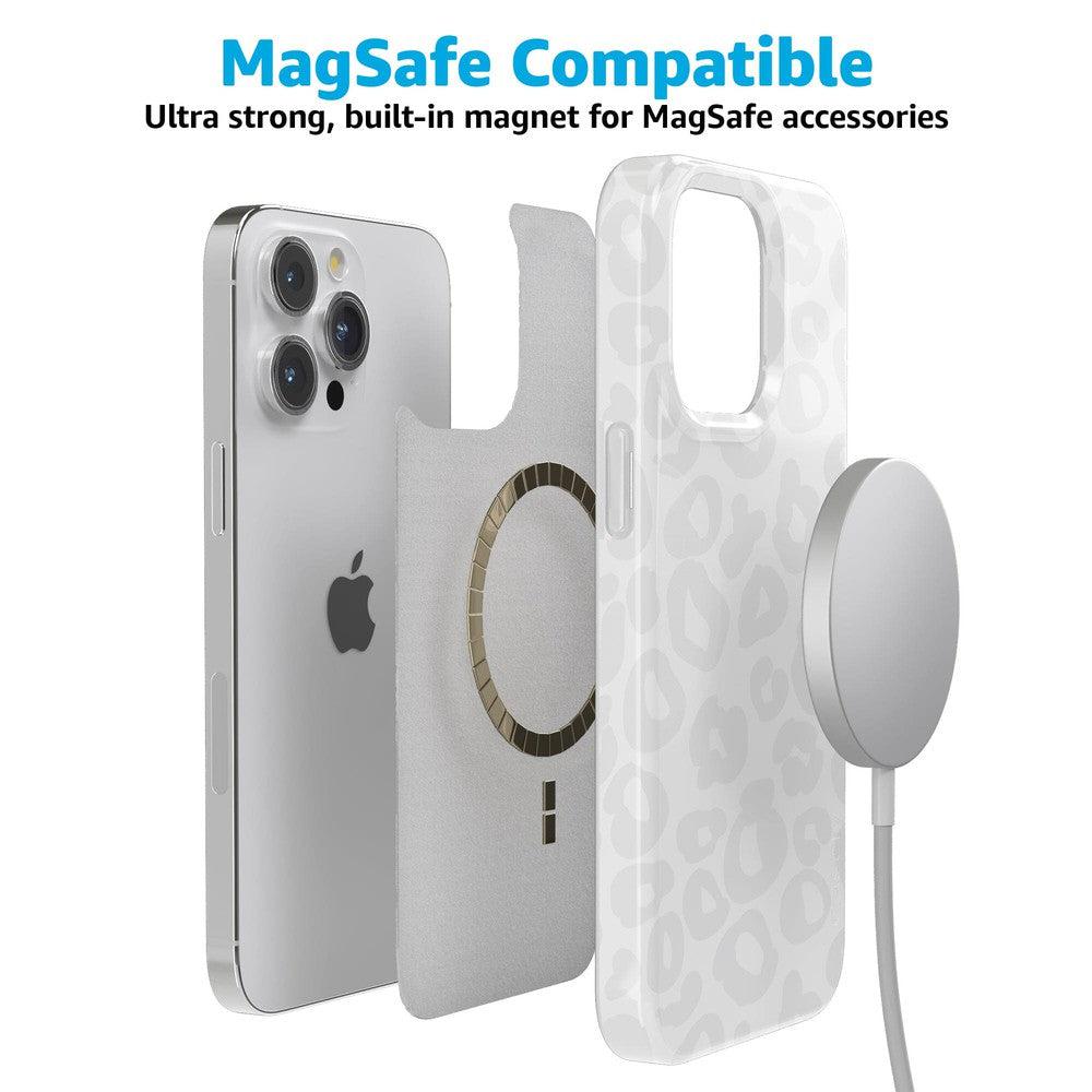 Into the Wild | White Snow Leopard Case iPhone Case get.casely