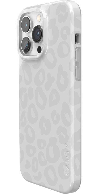 Into the Wild | White Snow Leopard Case iPhone Case get.casely