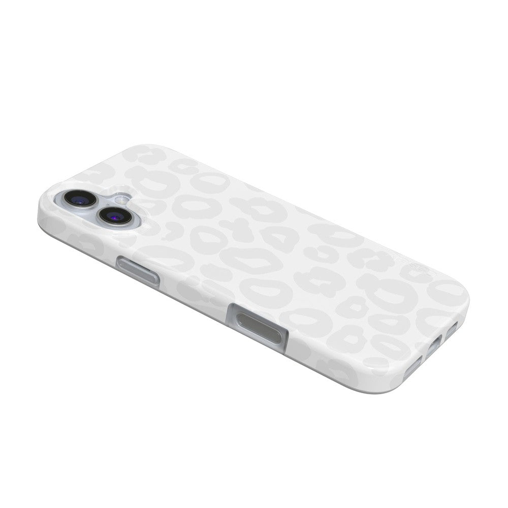Into the Wild | White Snow Leopard Case iPhone Case get.casely