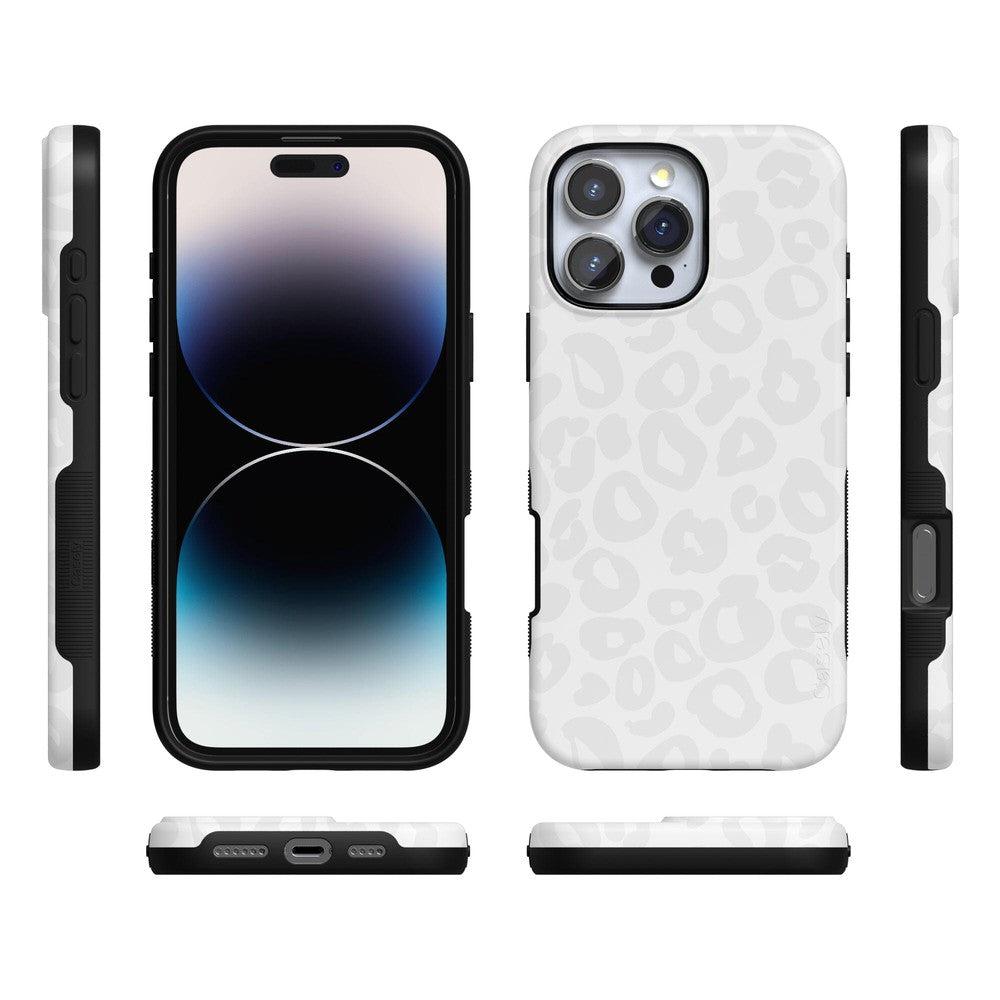 Into the Wild | White Snow Leopard Case iPhone Case get.casely