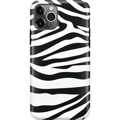 Into the Wild | Zebra Print Case iPhone Case get.casely Classic iPhone 11 Pro Max