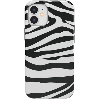 Into the Wild | Zebra Print Case iPhone Case get.casely Classic iPhone 12 Mini