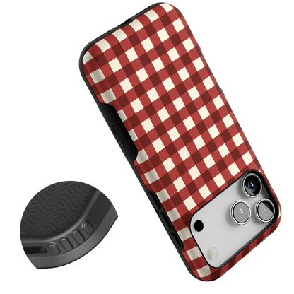 Checked Twice | Red Plaid Case