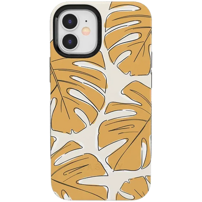 Island Time | Tropical Leaves Floral Case iPhone Case get.casely Bold + MagSafe® iPhone 12