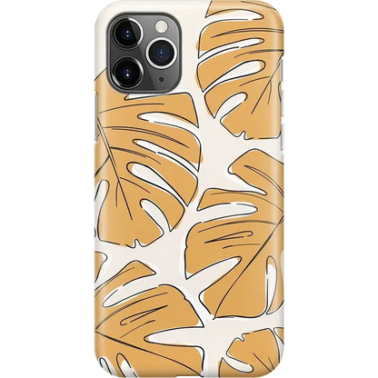 Island Time | Tropical Leaves Floral Case iPhone Case get.casely Classic iPhone 11 Pro Max