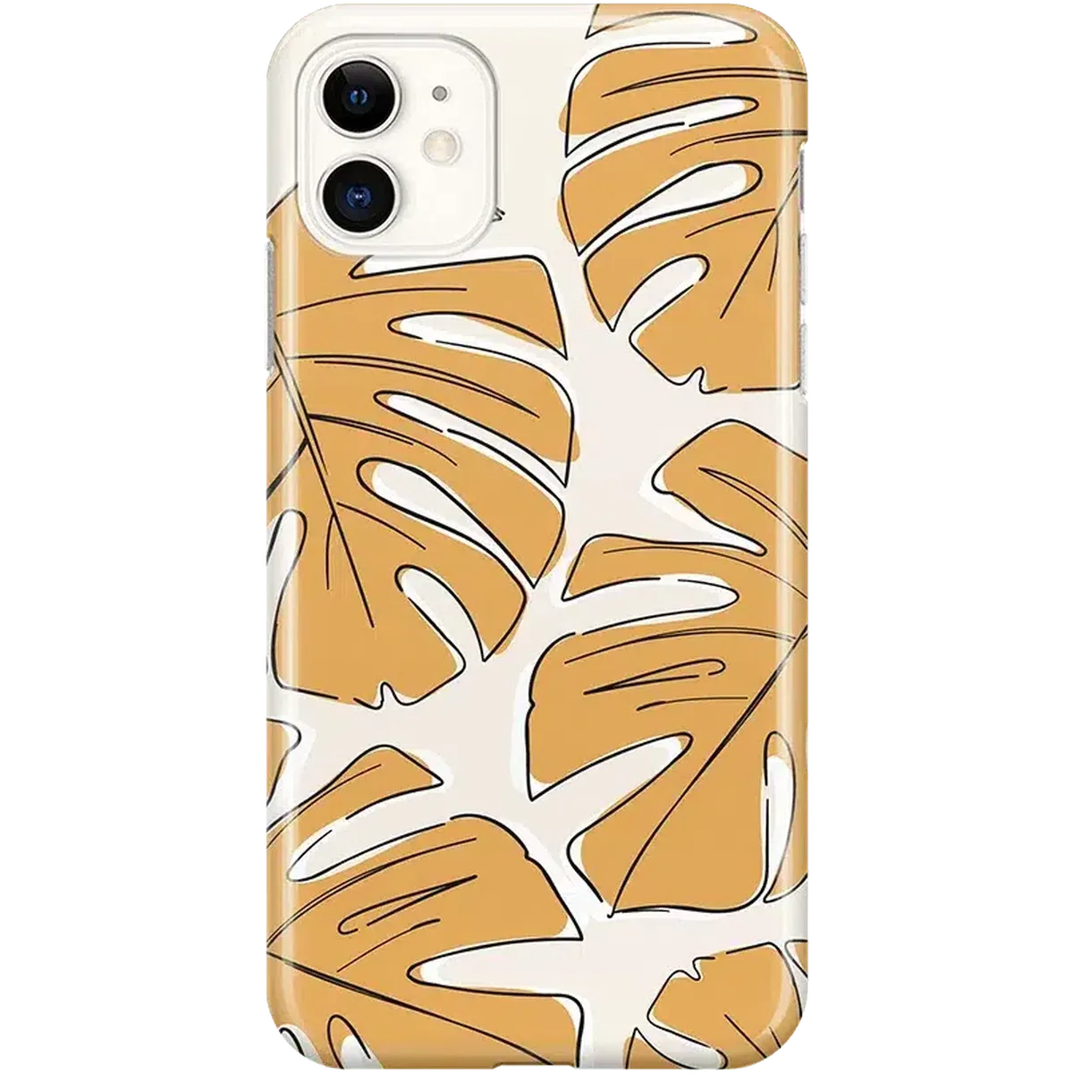 Island Time | Tropical Leaves Floral Case iPhone Case get.casely Classic iPhone 11