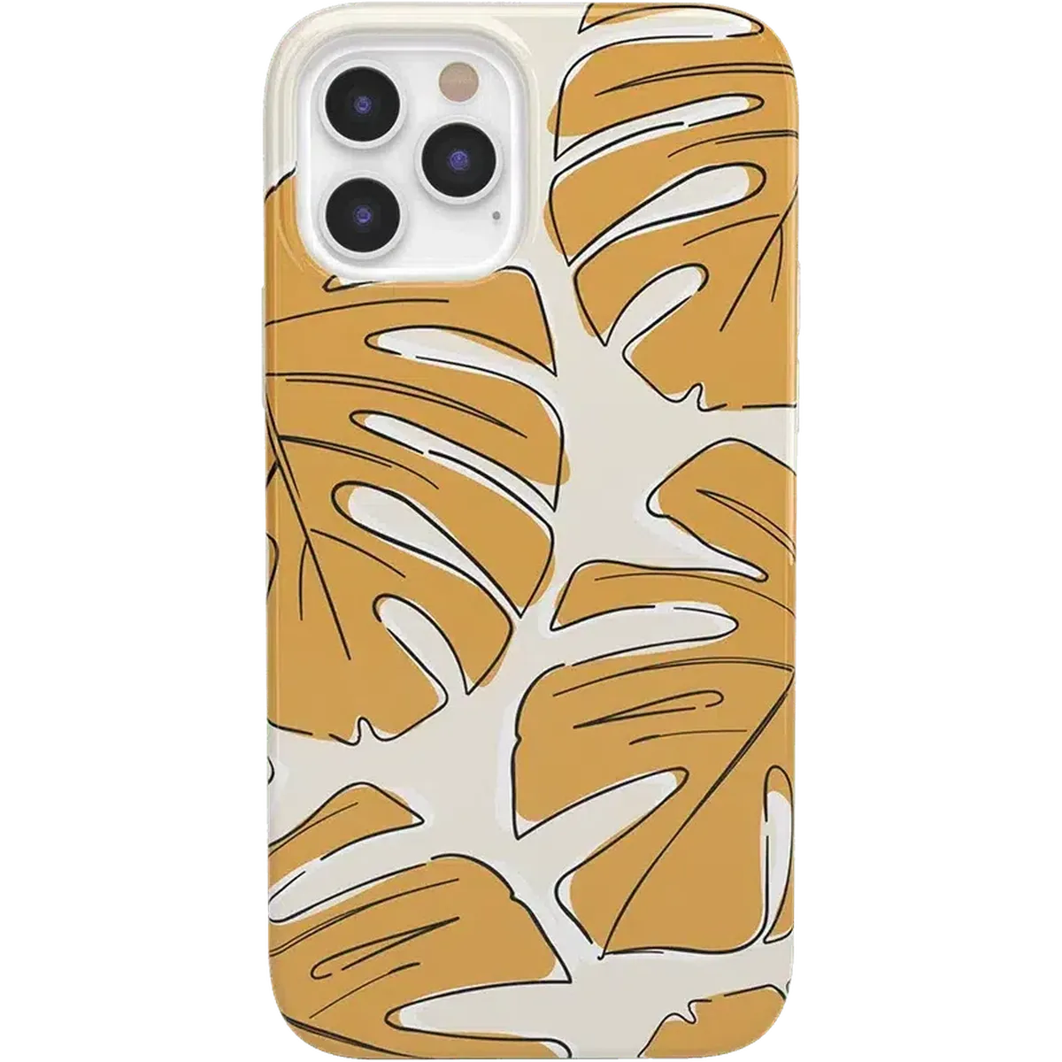 Island Time | Tropical Leaves Floral Case iPhone Case get.casely Classic iPhone 12 Pro Max