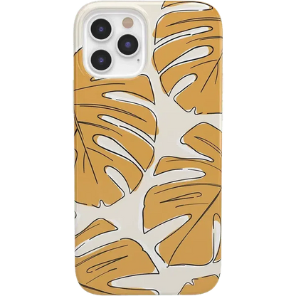 Island Time | Tropical Leaves Floral Case iPhone Case get.casely Classic iPhone 12 Pro Max