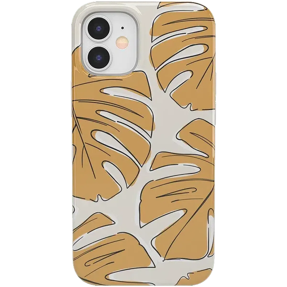 Island Time | Tropical Leaves Floral Case iPhone Case get.casely Classic iPhone 12