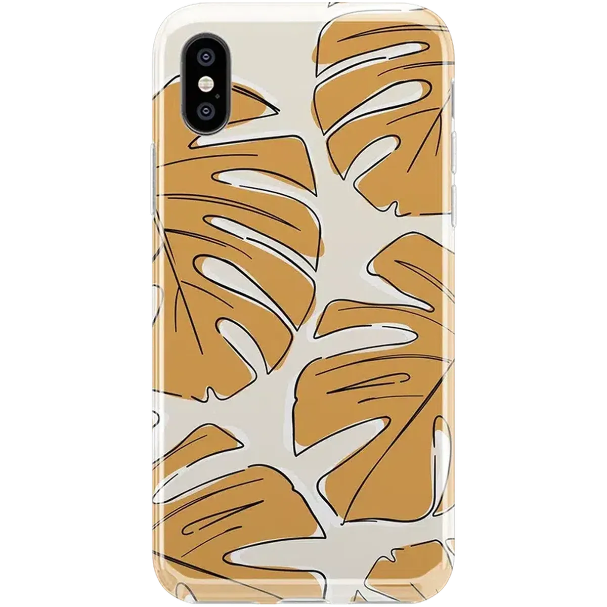 Island Time | Tropical Leaves Floral Case iPhone Case get.casely Classic iPhone XS Max