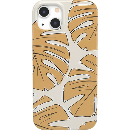 Island Time | Tropical Leaves Floral Case iPhone Case get.casely Classic + MagSafe® iPhone 13