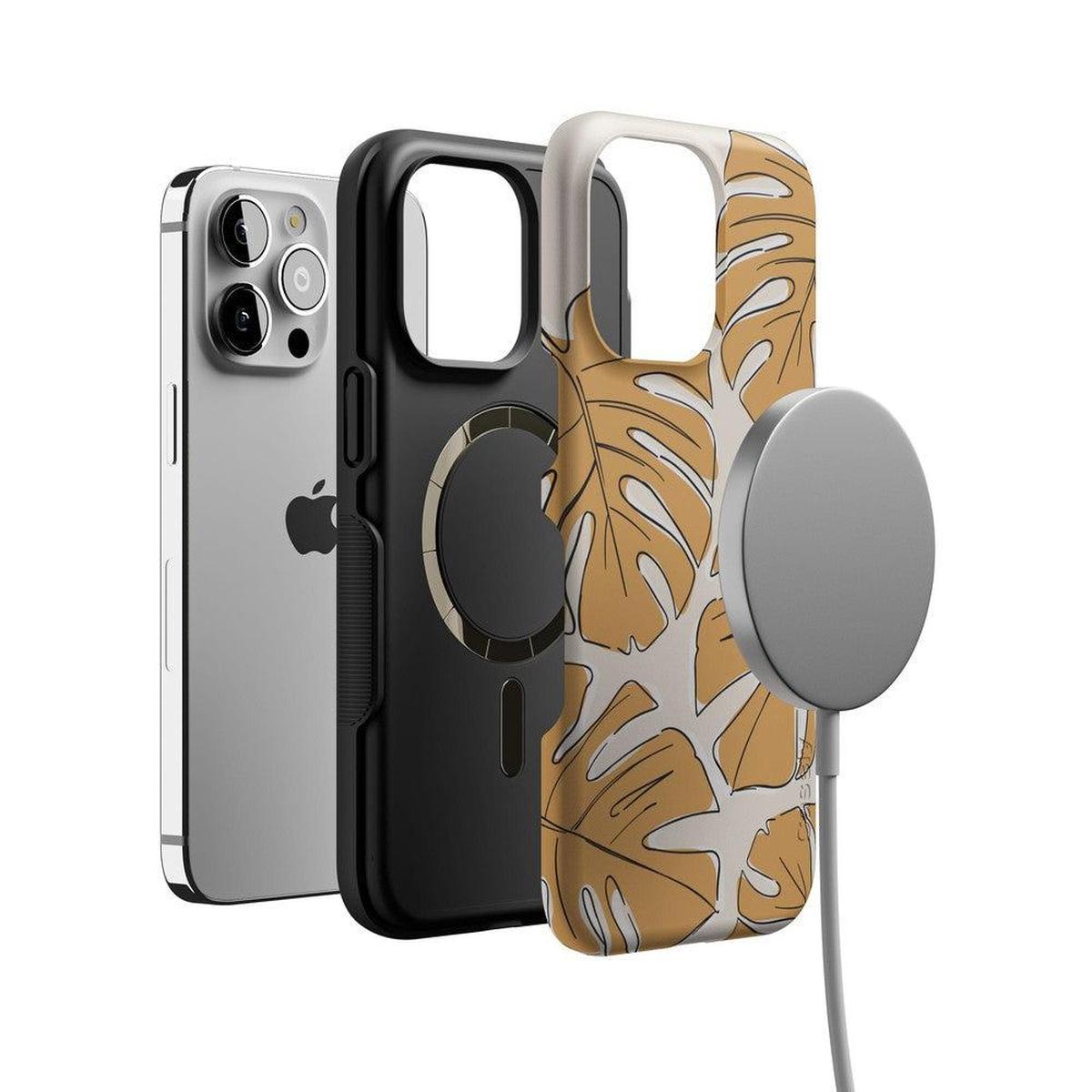 Island Time | Tropical Leaves Floral Case iPhone Case get.casely