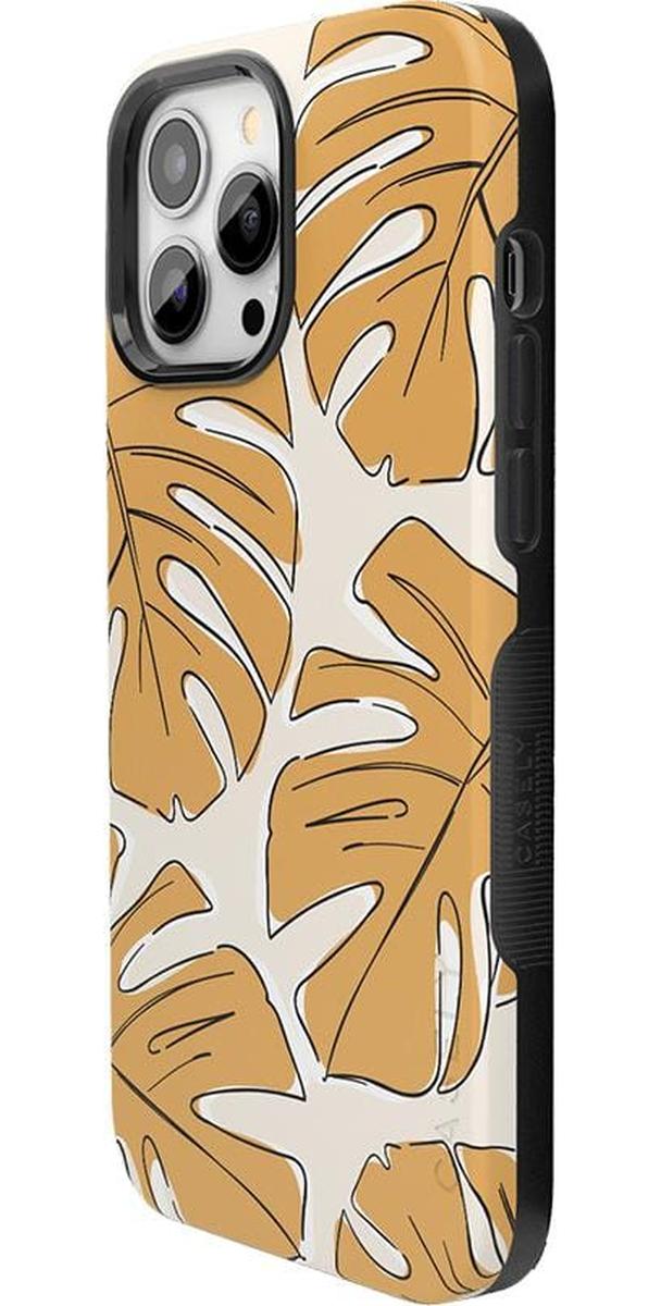 Island Time | Tropical Leaves Floral Case iPhone Case get.casely