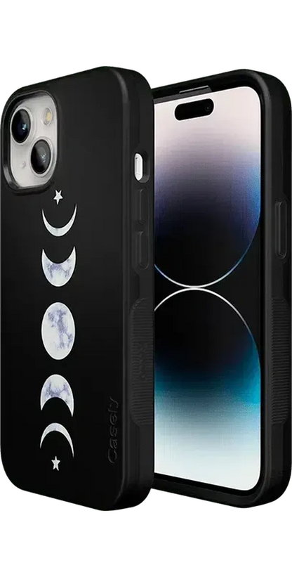 It's Just a Phase | Marble Moon Case iPhone Case get.casely