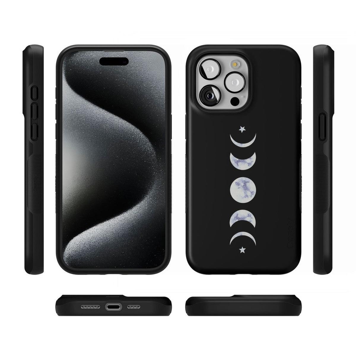 It's Just a Phase | Marble Moon Case iPhone Case get.casely