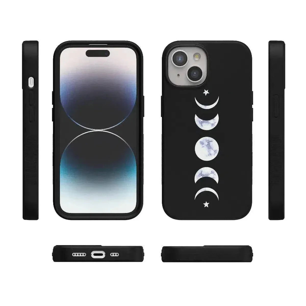 It's Just a Phase | Marble Moon Case iPhone Case get.casely