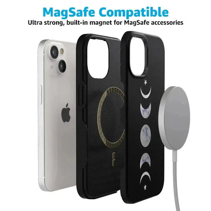 It's Just a Phase | Marble Moon Case iPhone Case get.casely