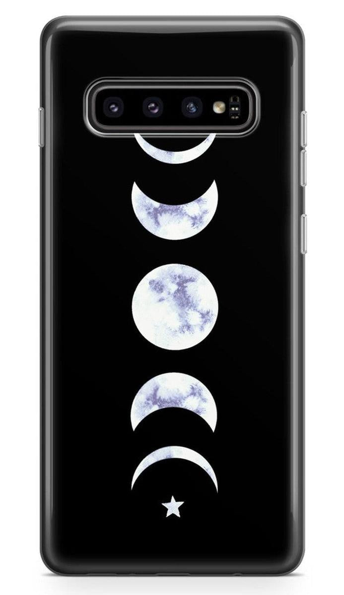 It's Just a Phase | Marble Moon Samsung Case Samsung Case get.casely Classic Galaxy S10 Plus