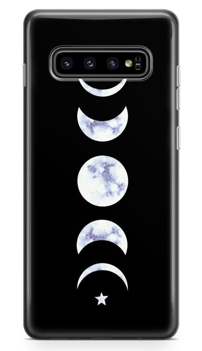 It's Just a Phase | Marble Moon Samsung Case Samsung Case get.casely Classic Galaxy S10 Plus