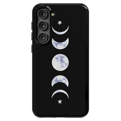 It's Just a Phase | Marble Moon Samsung Case Samsung Case get.casely Essential Galaxy S23