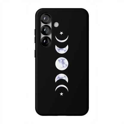 It's Just a Phase | Marble Moon Samsung Case Samsung Case get.casely Essential + MagSafe® Galaxy S25