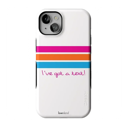 I've Got a Text! | Love Island Case Phone Case get.casely Bold Flex + MagSafe® iPhone 15 Plus