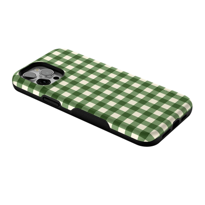Checked Twice | Green Plaid Case