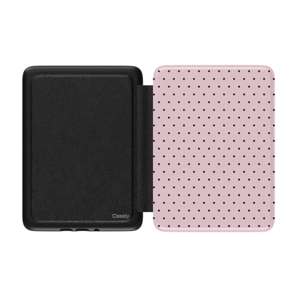 On the Dot | Pink Polka Dot Kindle Case