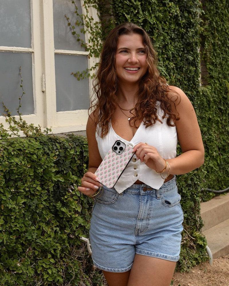 Jenna's Flowers | Fun on Weekdays Case iPhone Case get.casely