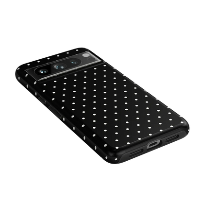 On the Dot | White Polka Dot Case