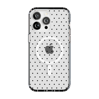 On the Dot | Black Polka Dot Case