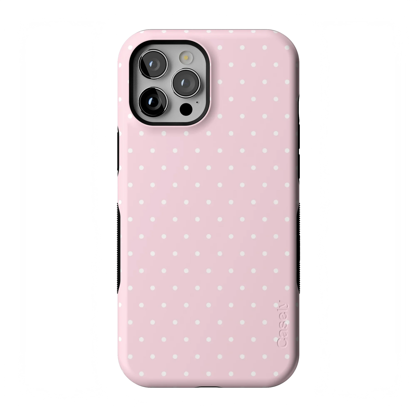 On the Dot | Pink & White Polka Dot Case - iPhone 12 Pro