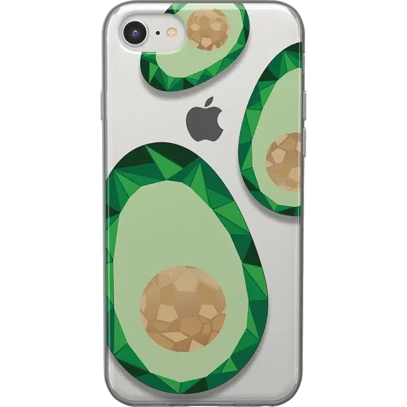 Just Ripe | Avocado Gold Clear Case iPhone Case get.casely Classic iPhone 6/7/8
