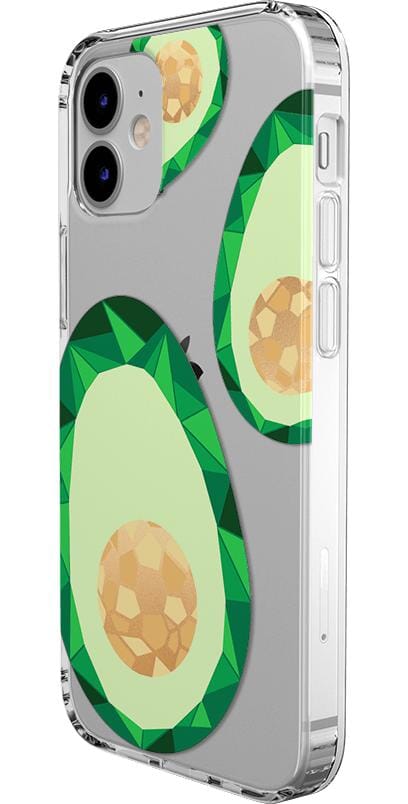 Just Ripe | Avocado Gold Clear Case iPhone Case get.casely