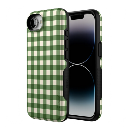 Checked Twice | Green Plaid Case
