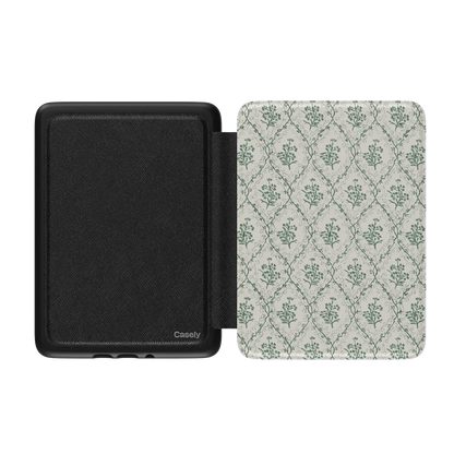 Sage Tapestry | Floral Vines Kindle Case