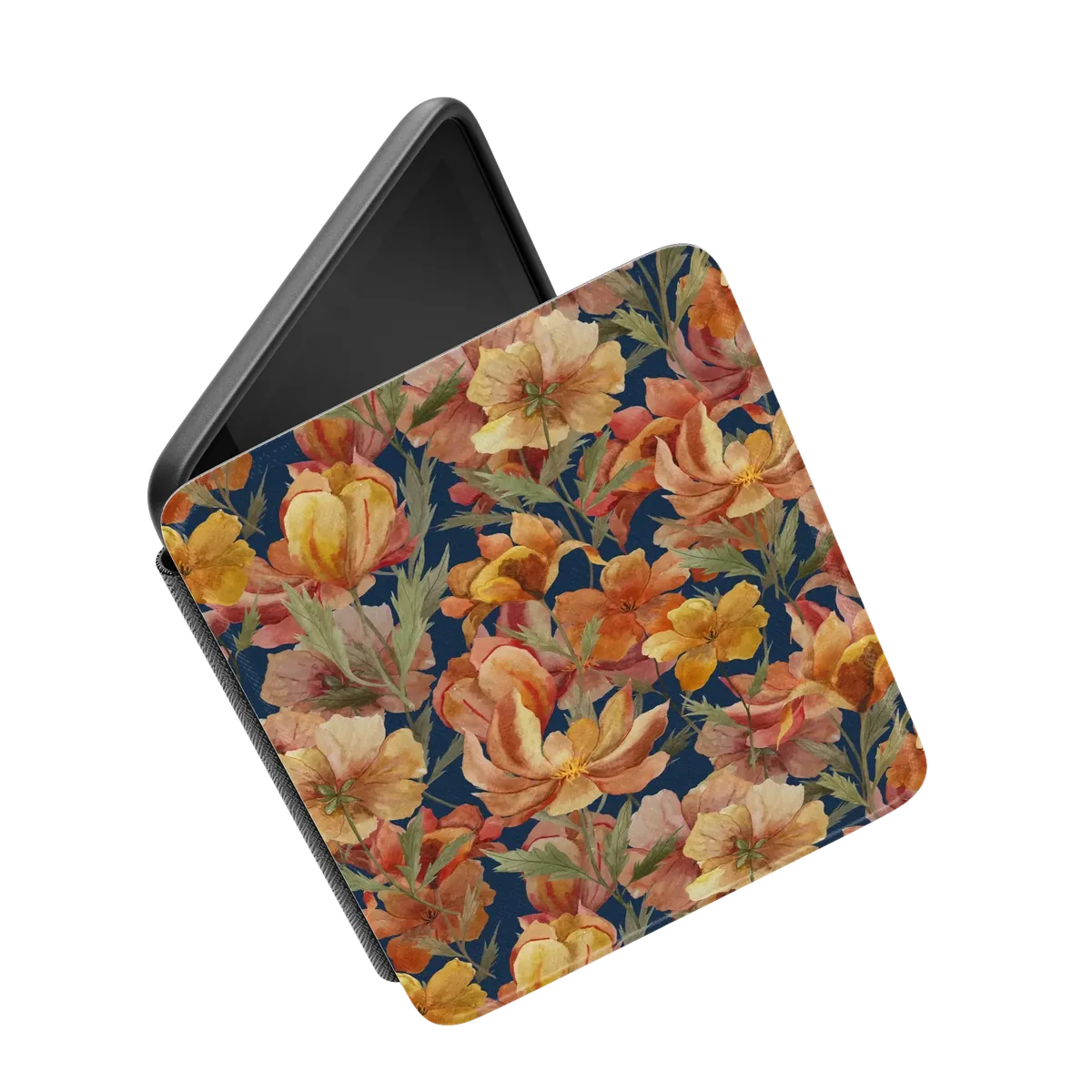 Fallen Gold | Antique Floral Kindle Case