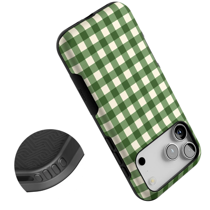 Checked Twice | Green Plaid Case
