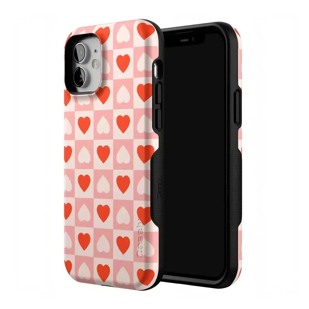 King of My Heart | Checkered Hearts Case Phone Case Casetry
