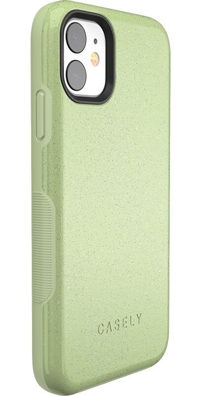 Kiwi Kiss | Matcha Green Shimmer Case iPhone Case get.casely