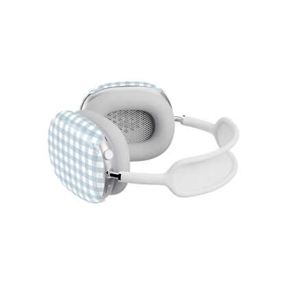 Pastel Picnic | Blue Gingham AirPods Max Case
