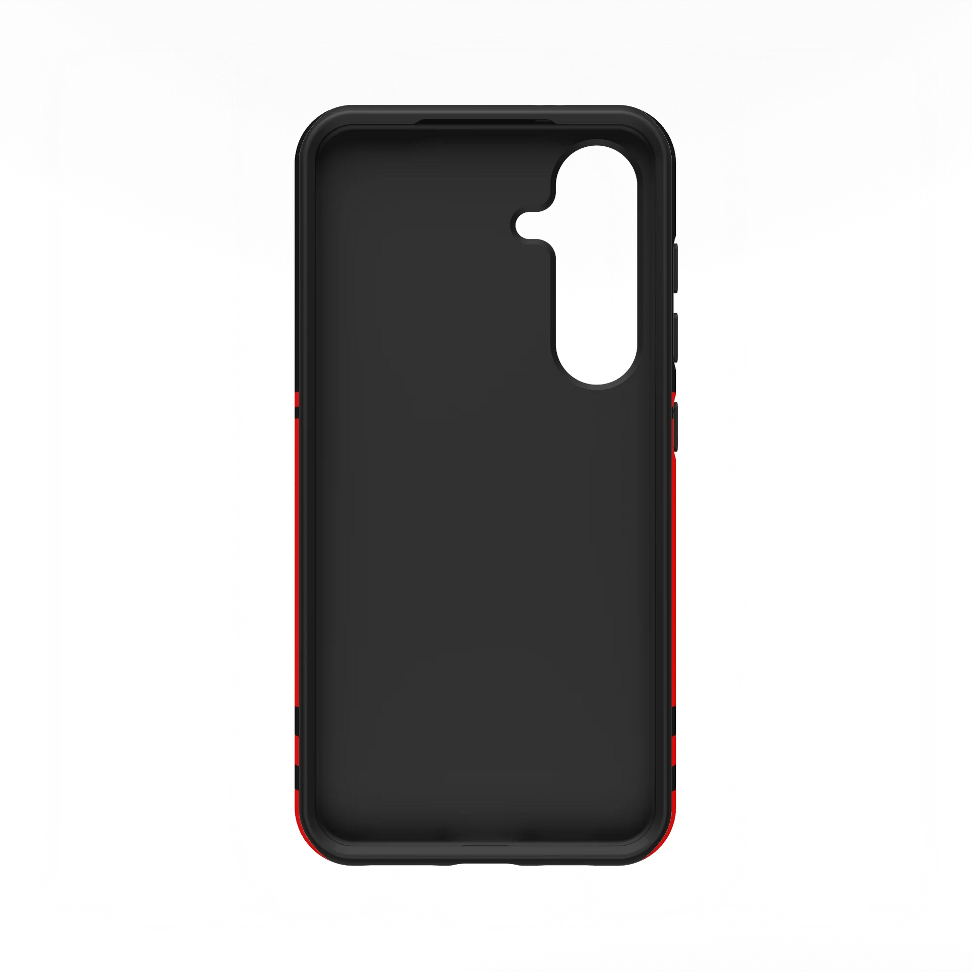 Storm Warning | Black & Red Stripes Case
