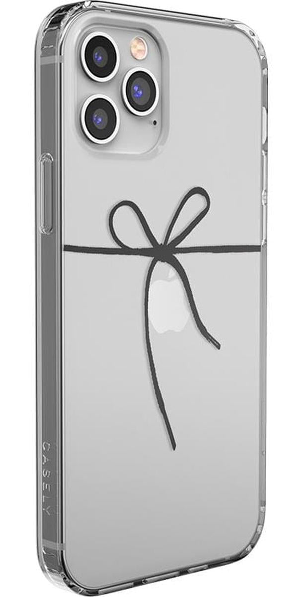 Knot Over U | Clear Ribbon Case iPhone Case get.casely