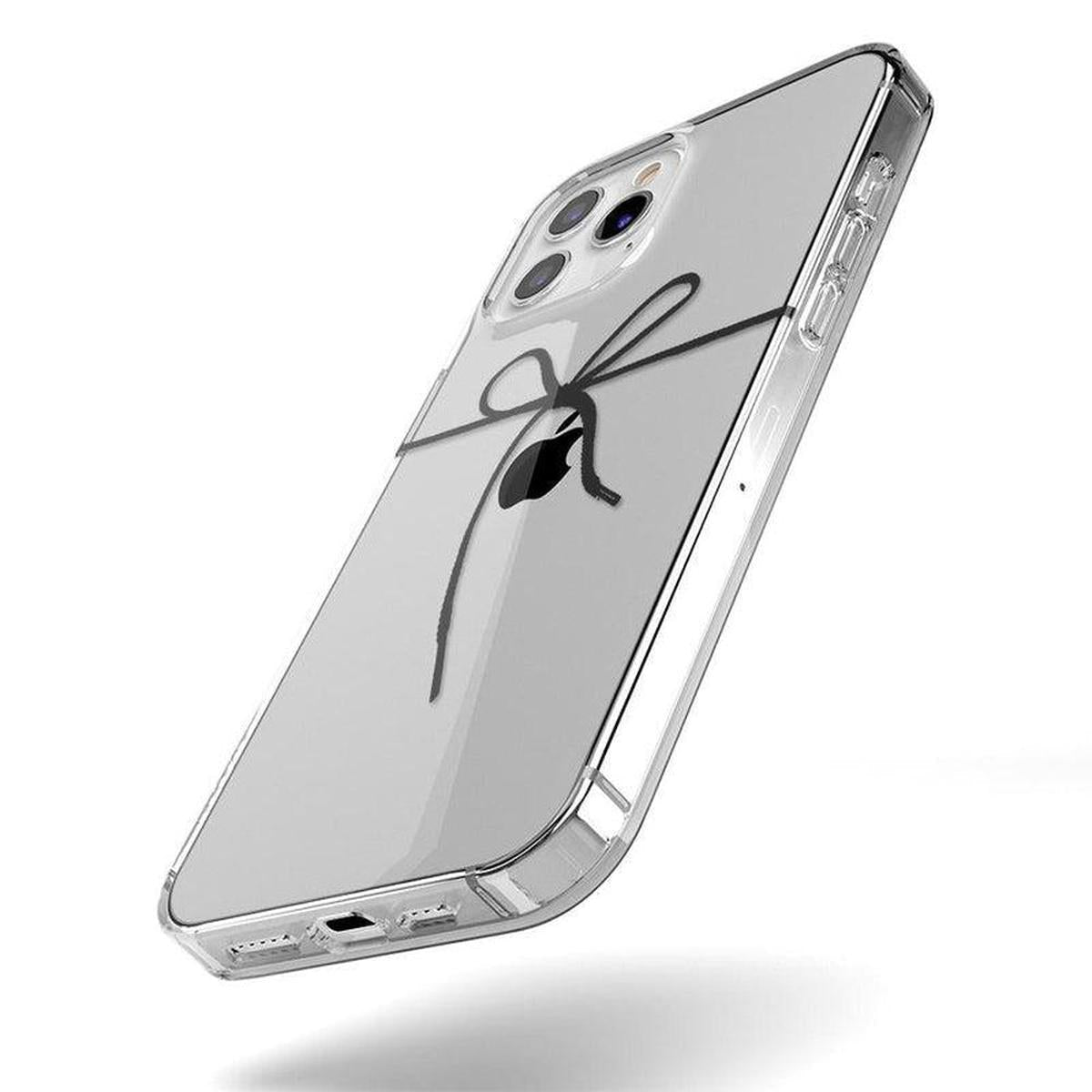 Knot Over U | Clear Ribbon Case iPhone Case get.casely