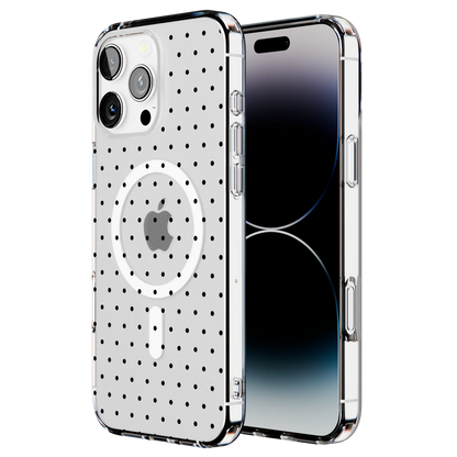 On the Dot | Black Polka Dot Case